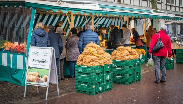 Wochenmarkt Musterbild Wochenmarkt Musterbild